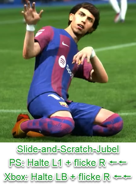 EA FC 25 Slide-and-Scratch-Jubel