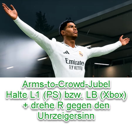 EA SPORTS FC 25 Arms-to-Crowd-Jubel