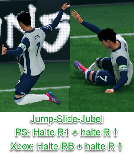 EA SPORTS FC 25 Jump-Slide-Jubel