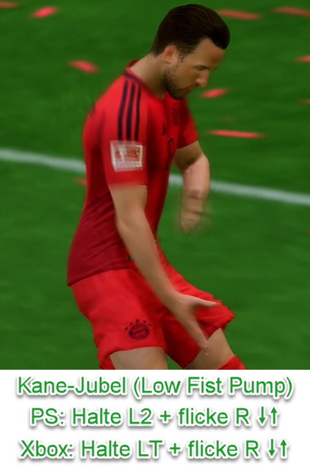 EA SPORTS FC 25 Kane-Jubel Low Fist Pump