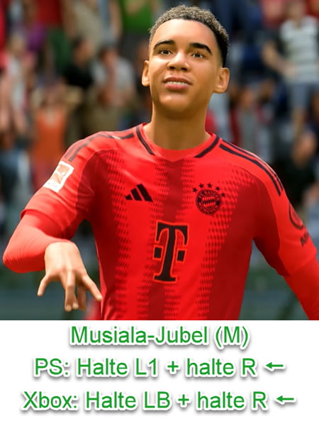 EA SPORTS FC 25 Musiala-Jubel (M)