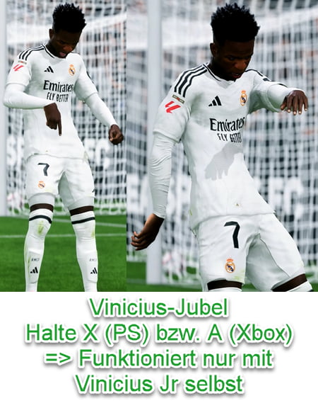 EA SPORTS FC 25 Vinicius-Jubel